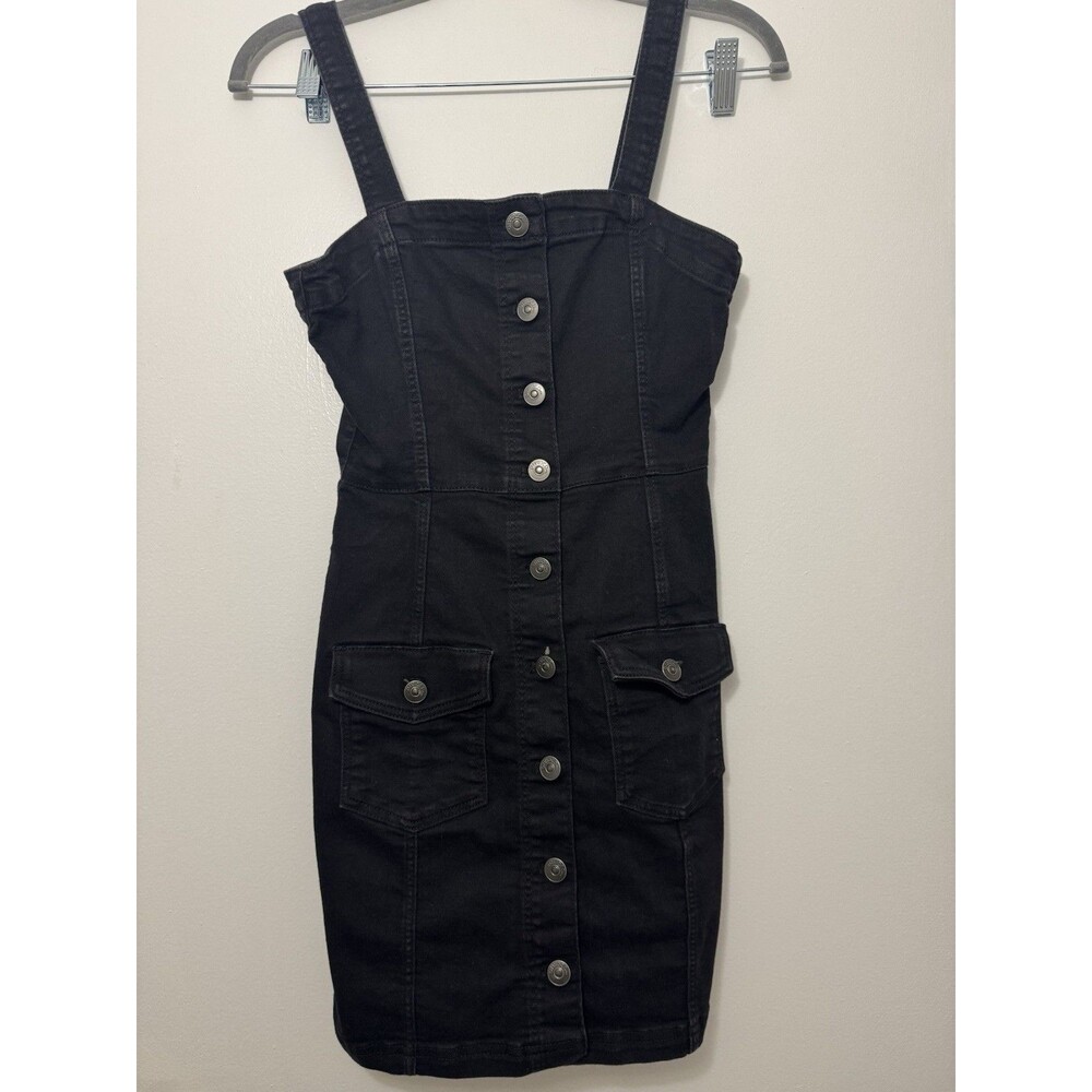 Divided Junior Girl Black Jean Dress Size XS